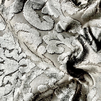 Fabric - Silver, Grey, Pewter