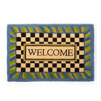 Perwinkle Welcome Door Mat