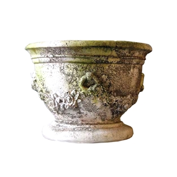 Garland Ring 12W/10H White Moss