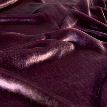 87. Plum Velvet Silk Solid