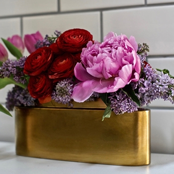 Sleek Vaze Gold 12W/3D/5H, 9W/3D/4H