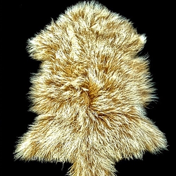 Tibet Mongolian Fur Honey Pelt 34W/22D