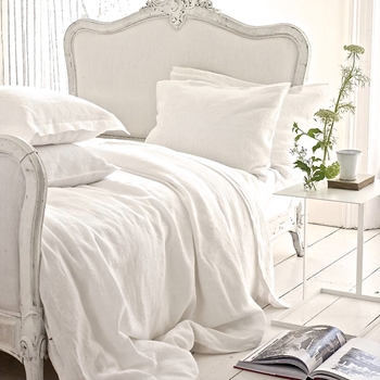 Designers Guild Duvet & Shams - Biella Alabaster Linen  Bedding