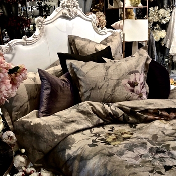 Designers Guild Duvet & Shams - Carrara Fiore Birch Bedding