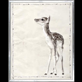 17W/21H Framed Print Le Petit Fawn