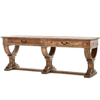 Console - Sergio Bleached Pine  87W/24D/31H