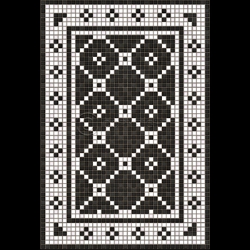 Floorcloth - Mosaic A Elmhurst 38W/56L