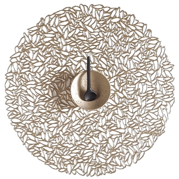 Place Matt - Petal Champagne 15RND - Chilewich