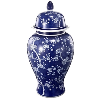 Jar - Delft Blossoms 10W/18H