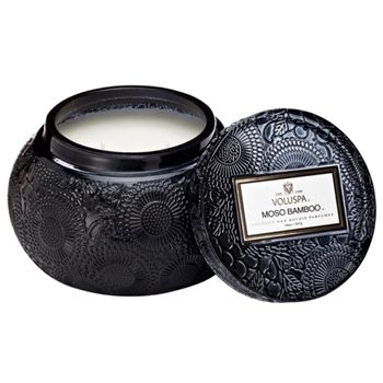 Voluspa - Japonica - Moso BambooChawan Lidded Bowl  14OZ 5X3IN 50HR