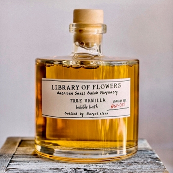 Margot Elena - Library of Flowers True Vanilla Bubble Bath 17OZ
