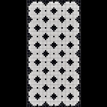 Adama - Tet Black 47x24 Vinyl Carpet