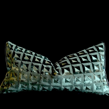 Designers Guild Cushion - Monserrate Graphite 24W/12H *