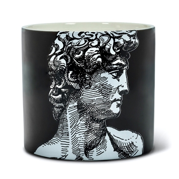 Planter - Apollo Cachepot 5.5in Black & White