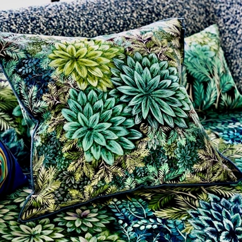 Designers Guild Cushion - Madhya Azure 22SQ