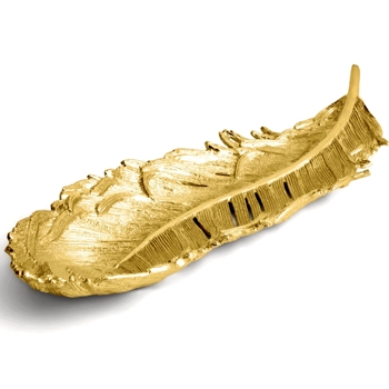 Aram Plume Tray Gold Tray 17x5.5in