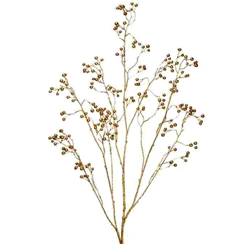 Berry - Branch Spray 52in Gold - XAS928-GO