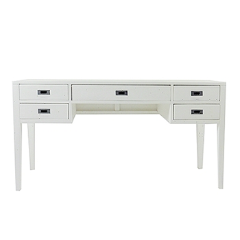 Postrail Desk White 59W/26D/30H