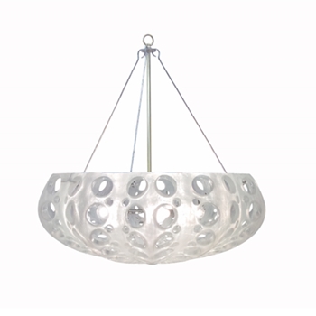 Luna Pearl Chandelier 38W/30H