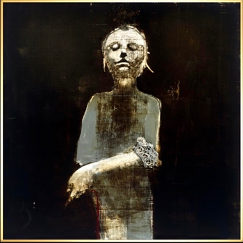 47W/47H Framed  Giclee - Somnus Gold Float