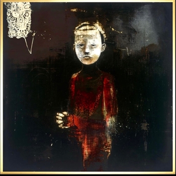 26W/26H Framed Giclee - The Ornament Gold Float - Patrick Atkinson