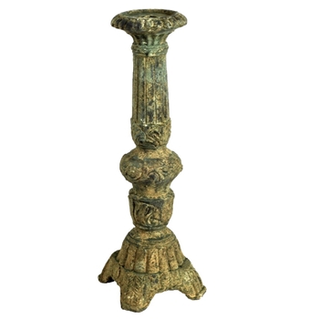 Candlestick Versailles Verde Moss 7W/21H