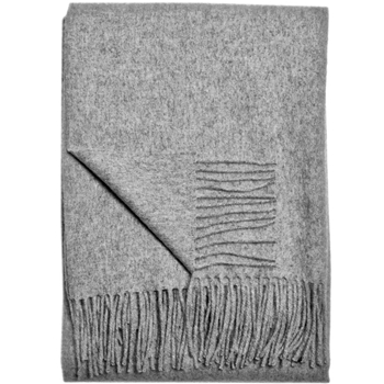 Throw Bern Light Grey Alpaca & Lambswool 78x55