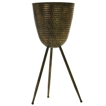 Planter - Clemente Bronze - TALL 11x25H