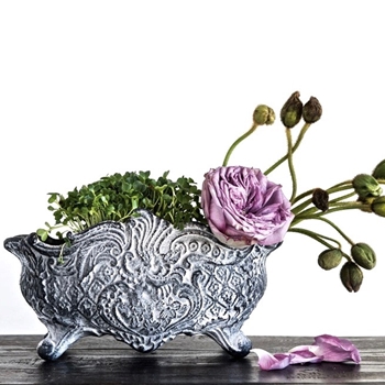 Planter - Cachepot French Grey 12L/6W/6D