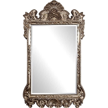 49W/84H Mirror - Marquette Silver Champagne