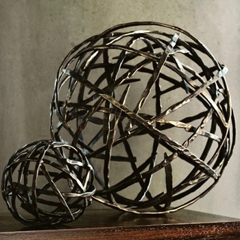 Globe - Bronze Strap LARGE 14IN