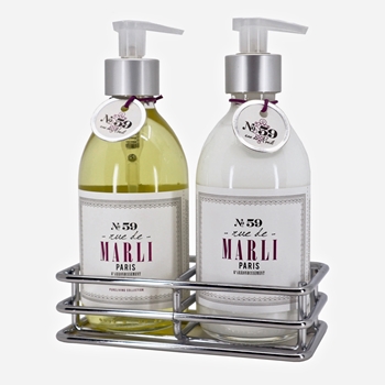 Rue de Marli - Citron de Vigne - Hand Soap Pump & Lotion Caddy Set
