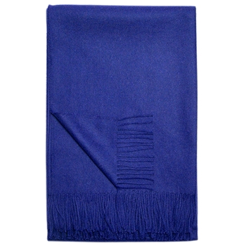 Throw Paris - Baby Alpaca 70x50 Cobalt Indigo