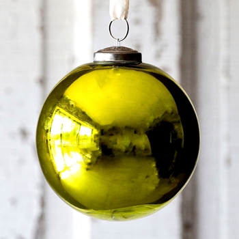 Globe - Mercury Glass Vintage Citrus 5.5in