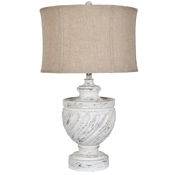 Lamp Table - Swirled 12W/29H