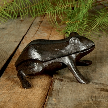 Frog Box - Cast Iron Patina 5W/4D/3H