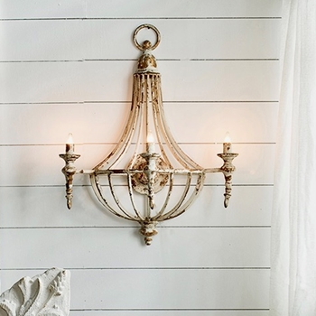 Sconce - Toulouse Oversized 26W14D/32H 3 Light