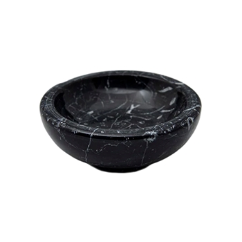 Lothantique - Belle de Provence Marble Bowl 4in Black