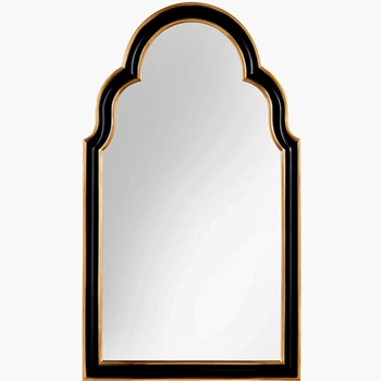 30W/40H Mirror -  Hadid Black & Gold