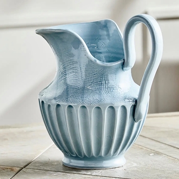 Pitcher - Cascina Blue Ceramic 10W/10W/12H